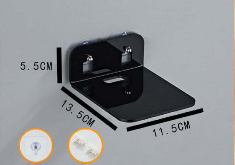 "Living Room Camera Monitoring Shelving Bracket - Adjustable Mounting Solution for Secure and Discreet Camera Placement"