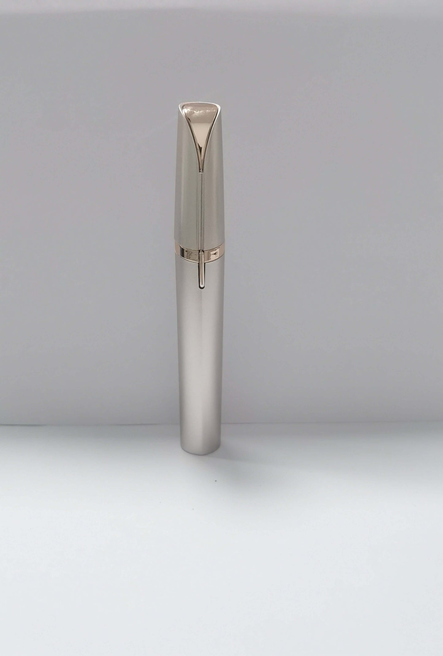 "Mini Electric Eyebrow Trimmer - Lipstick-Sized Painless Razor and Epilator with LED Light for Brows and Hair Removal"