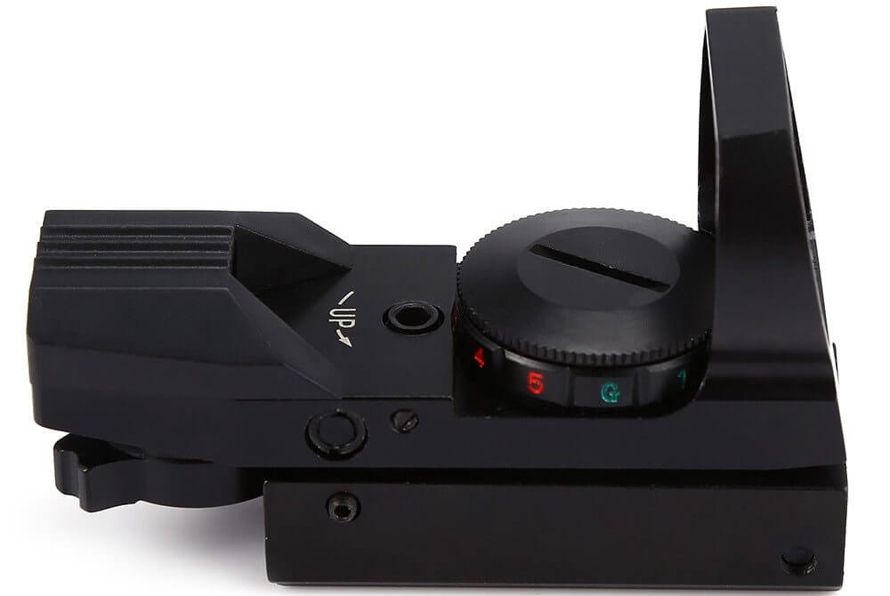 "11/20 mm Holographic Sight - Precision Optical Scope with Adjustable Magnification for Enhanced Targeting Accuracy"