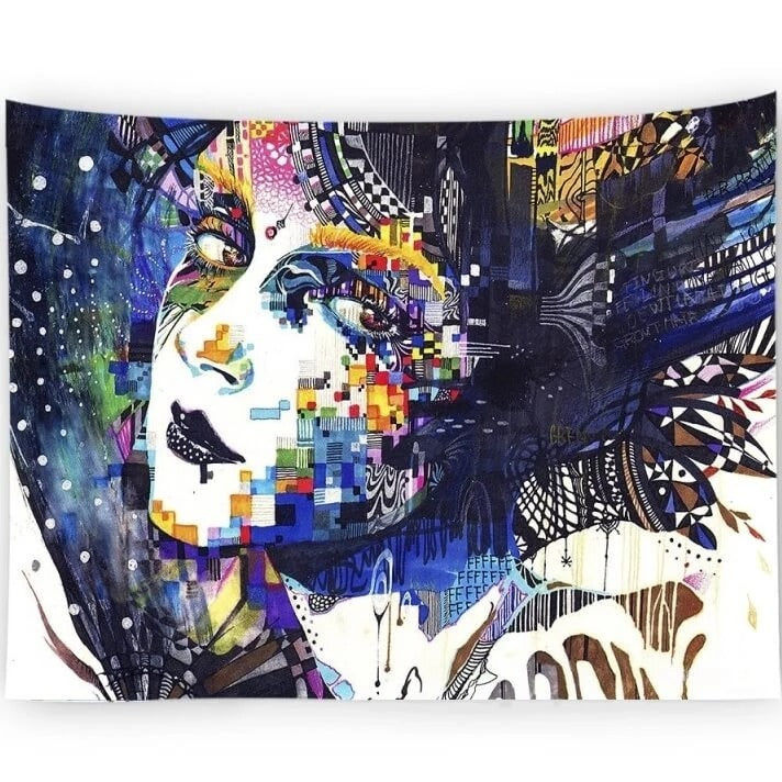 Home Decor Tapestry Tarpaulin - Stylish and Durable Wall Art for Unique Interior Decor