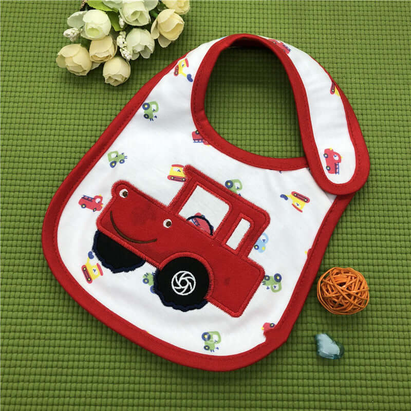 "Three-Layer Waterproof Saliva Towel Bib for Maternal and Baby Use - Wholesale"