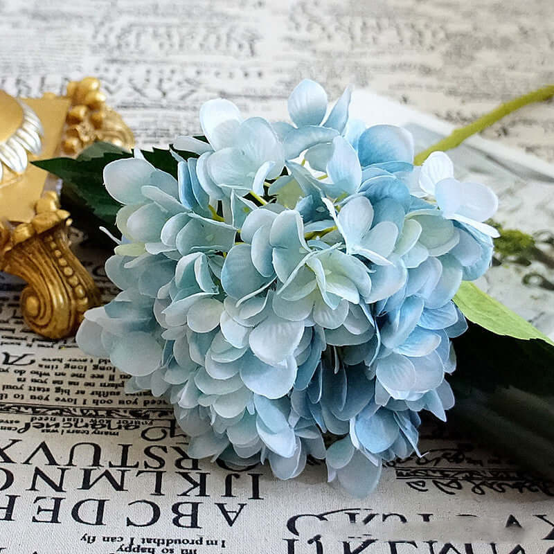 Bride Bouquet Vase Decoration - Accessories for Flower Arrangements with Silk Hydrangea Artificial Flowers"