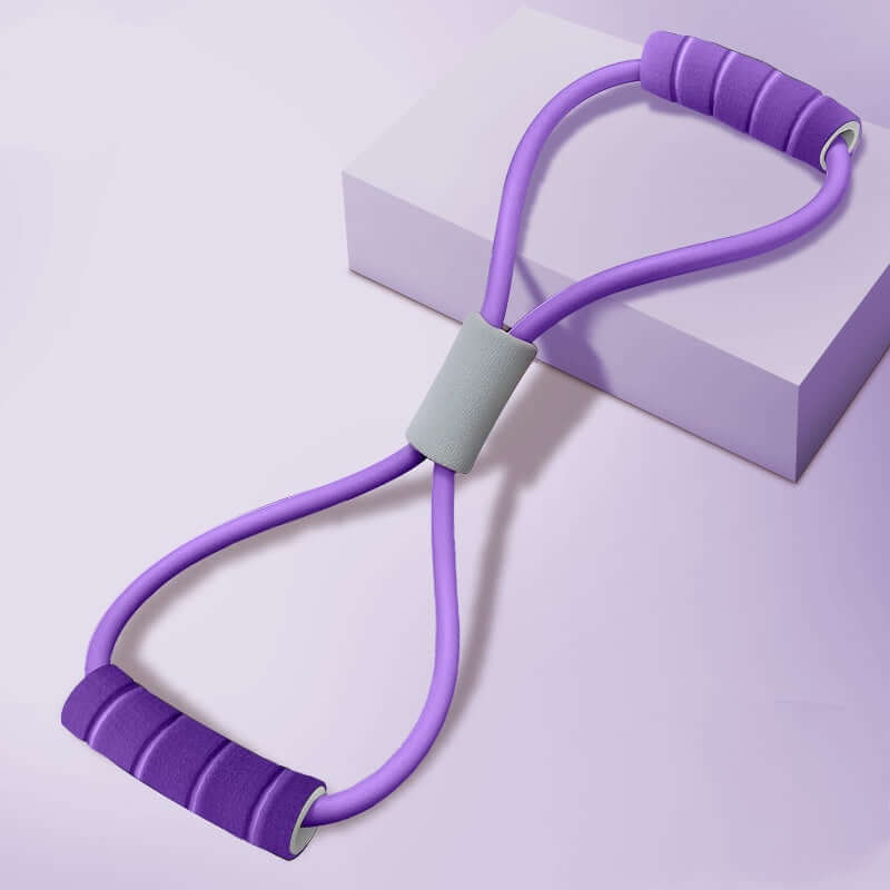 Eight-Shaped Elastic Rope Stretch Belt - Arm Fitness Exercise Equipment"