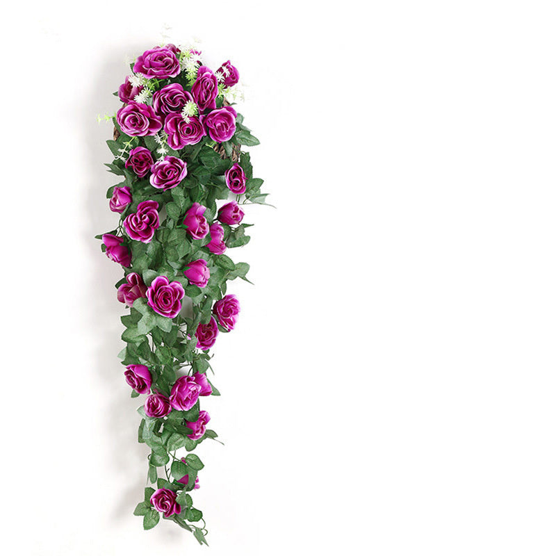 Home Imitation Flower Vine Decoration Wall Hanging