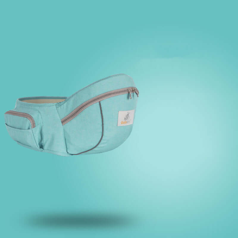 High-grade gray baby carrier waist stool for mothers and infants, ideal for ages 0-36 months, with a maximum load of 20kg.