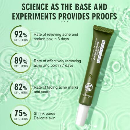 Tea Tree Acne Acne Gel 25G Acne Balancing Water And Oil To Fade Scars And Spots