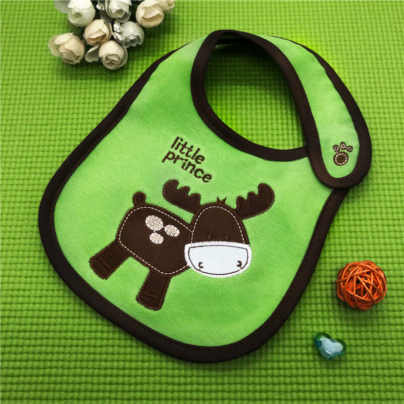 "Three-Layer Waterproof Saliva Towel Bib for Maternal and Baby Use - Wholesale"