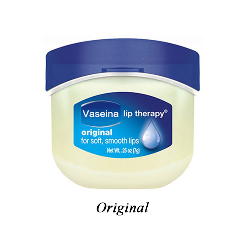 Container of Vaseina lip therapy for soft, smooth lips, 25 oz.