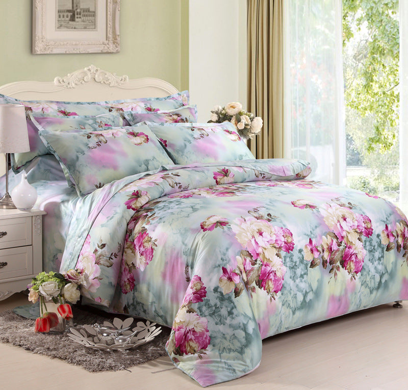 "Pure Cotton Home Textile Bedding - Soft, Breathable, and Comfortable for a Restful Sleep