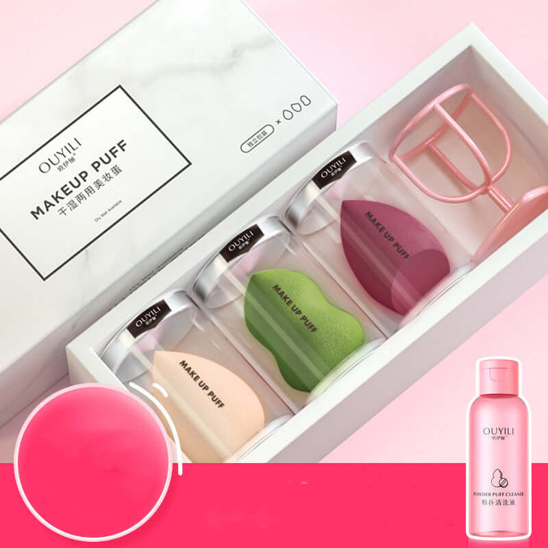 "Beauty Egg Gourd Sponge Puff – Versatile Cushion Makeup Tool for Smooth and Even Application"
