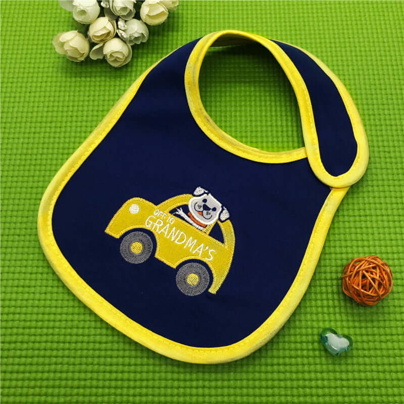 "Three-Layer Waterproof Saliva Towel Bib for Maternal and Baby Use - Wholesale"