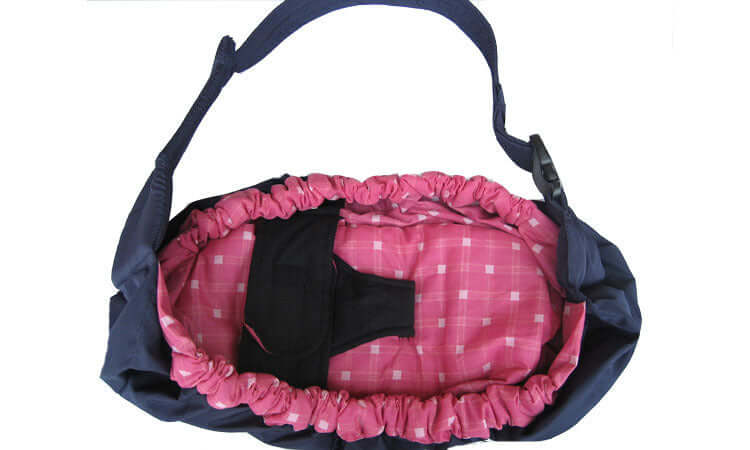 "Newborn Baby Carrier with Back Support and Feeding Bag - TC Cotton Baby Carrier"