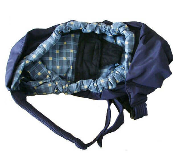 "Newborn Baby Carrier with Back Support and Feeding Bag - TC Cotton Baby Carrier"