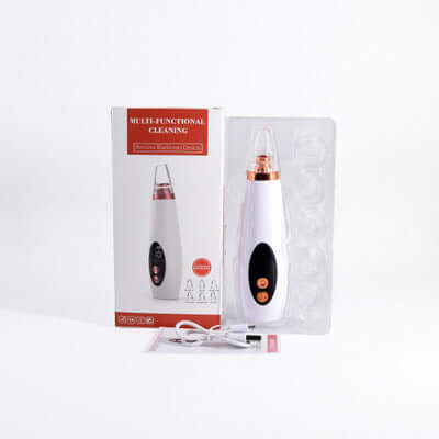 "Blackhead Pore Vacuum Cleaner - Nose Cleanser and Acne Remover with Suction for Effective Blackhead and Skin Care"