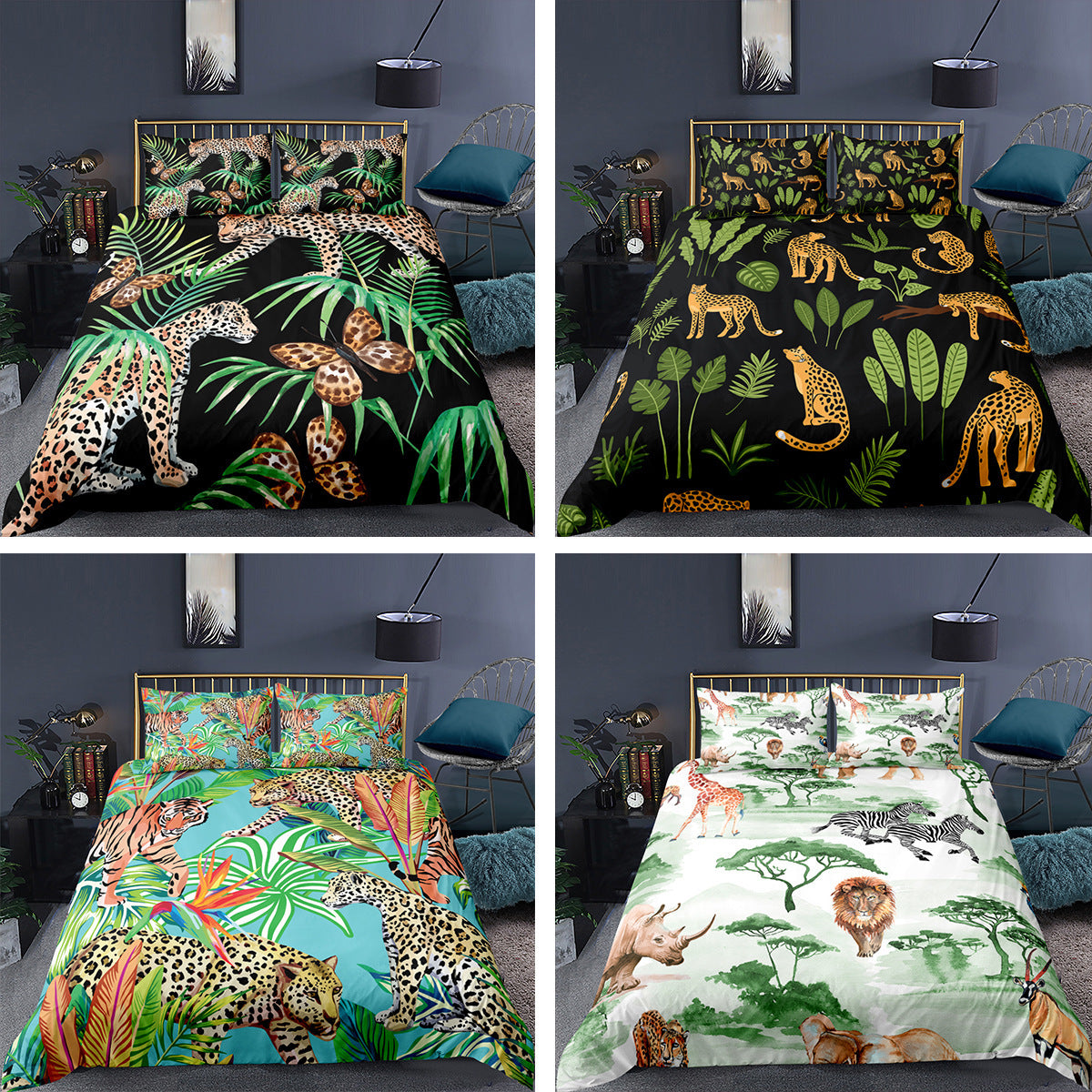 "Digital Printed Bedding Quilt Cover - Vibrant and Stylish Home Textile for Cozy Bedrooms"