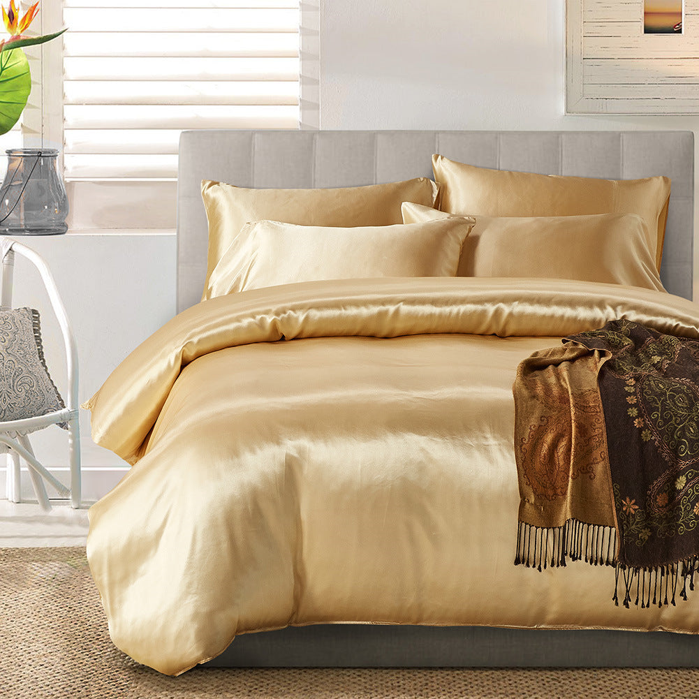 Three-Piece Home Textile Set - Stylish and Versatile Bedding for a Cozy Bedroom Makeover