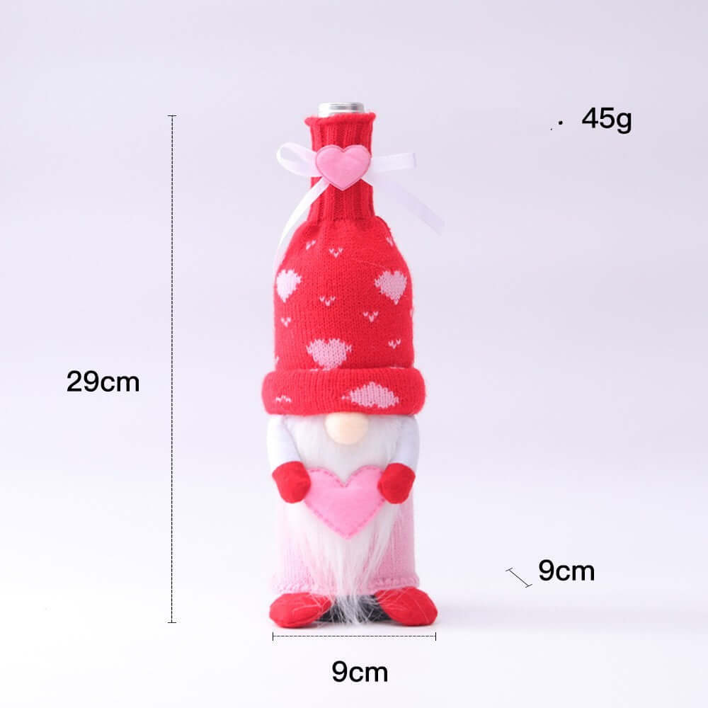 "Faceless Baby Love Wine Bottle Set - Stylish Household Product for Home Use"