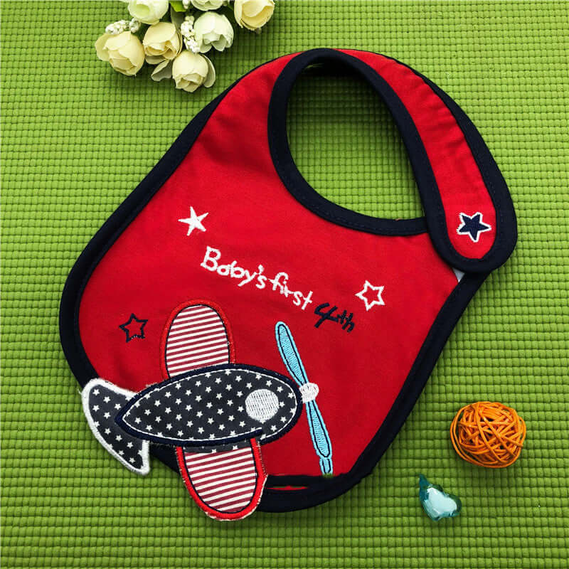 "Three-Layer Waterproof Saliva Towel Bib for Maternal and Baby Use - Wholesale"