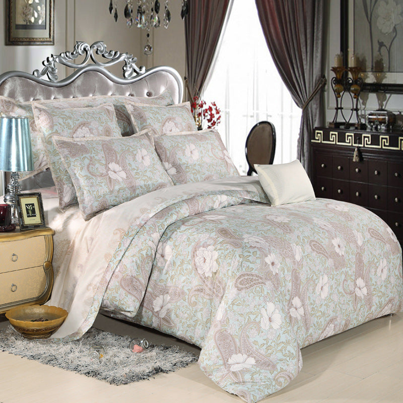 "Pure Cotton Home Textile Bedding - Soft, Breathable, and Comfortable for a Restful Sleep