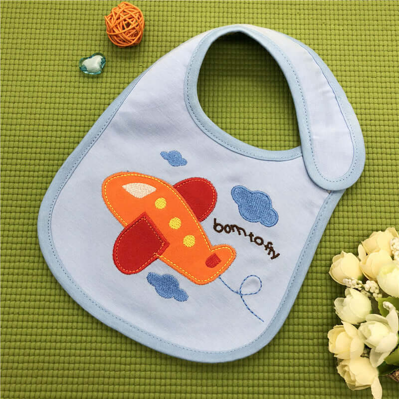 "Three-Layer Waterproof Saliva Towel Bib for Maternal and Baby Use - Wholesale"