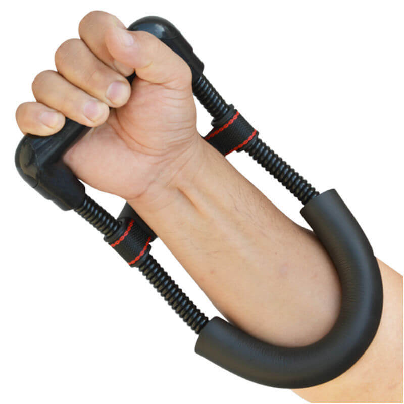 Leisure indoor fitness equipment for muscle recovery, featuring a heavy-duty gym forearm exerciser for enhanced strength and rehabilitation