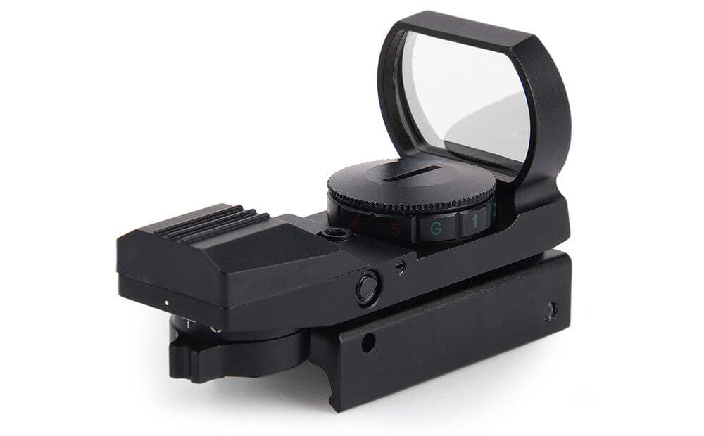 "11/20 mm Holographic Sight - Precision Optical Scope with Adjustable Magnification for Enhanced Targeting Accuracy"