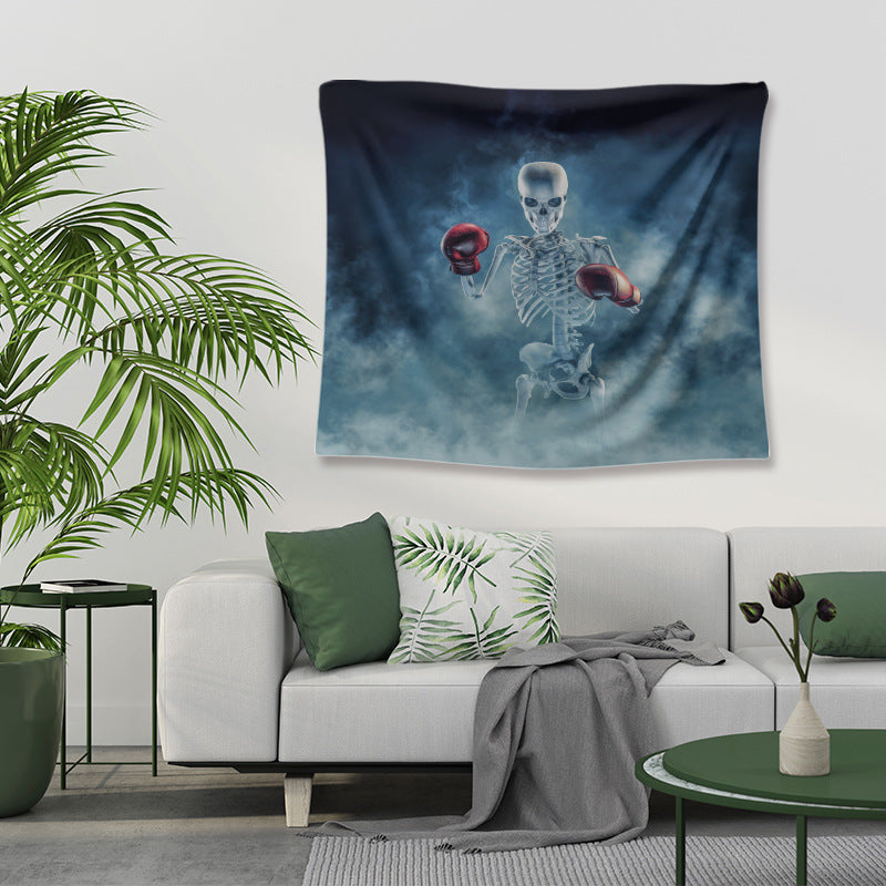 Skull Home Decor Tapestry - Edgy Wall Art for Unique and Bold Interior Design