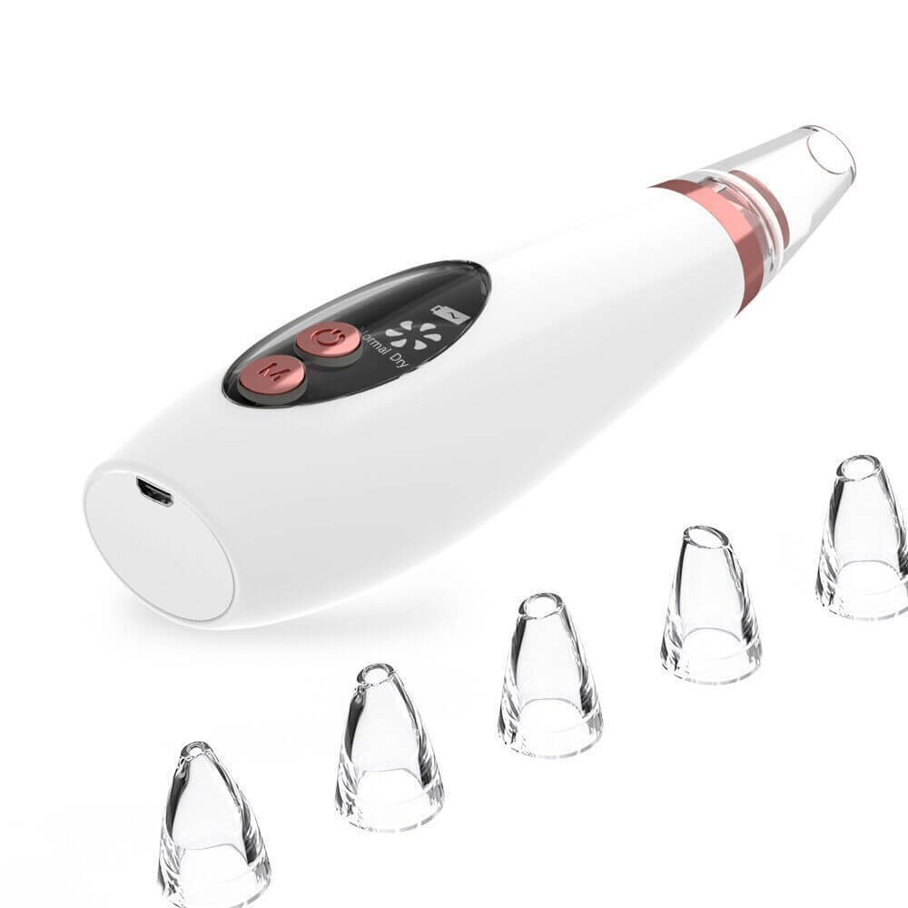 "Blackhead Pore Vacuum Cleaner - Nose Cleanser and Acne Remover with Suction for Effective Blackhead and Skin Care"