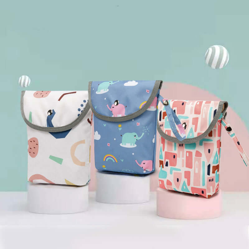 "Portable Baby Diaper Storage Bag for Convenient and Organized Outings"