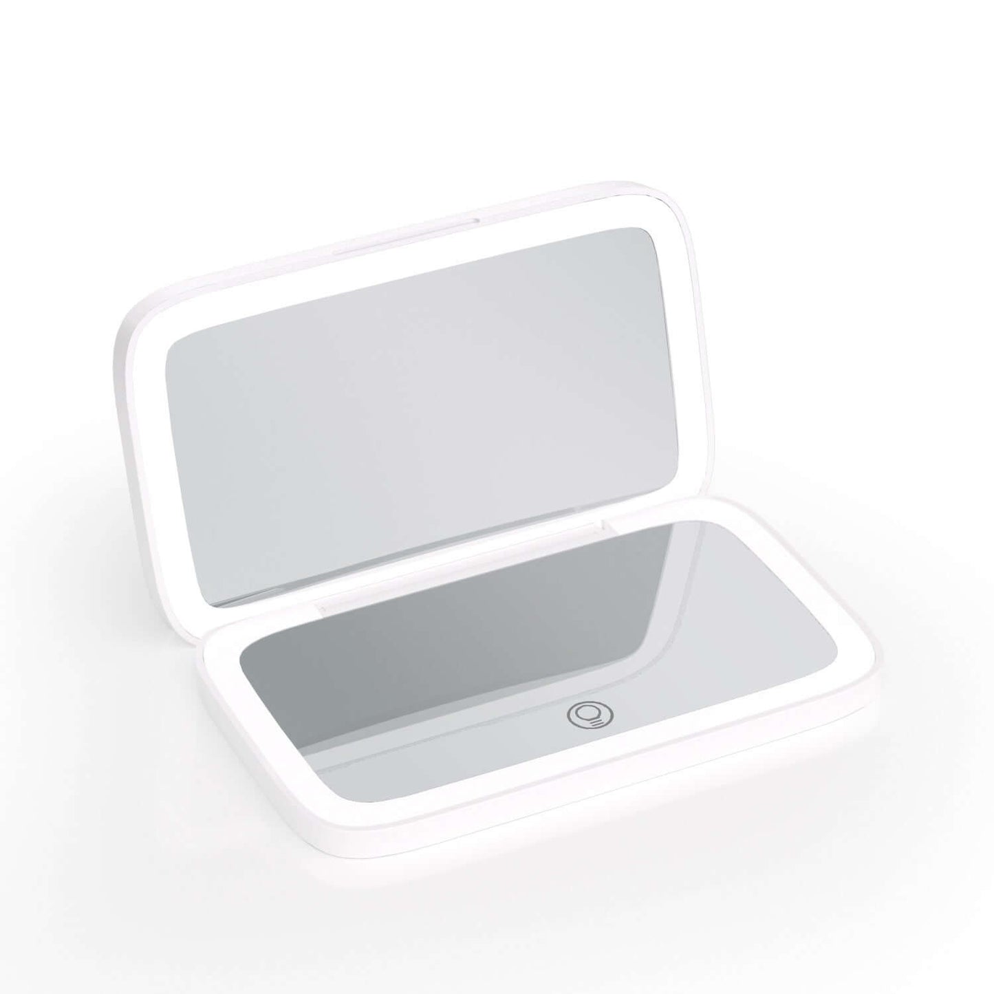 "Portable LED Makeup Mirror – Double-Sided Luminous Mirror with Integrated Light for Enhanced Makeup Application"