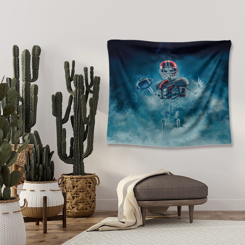 Skull Home Decor Tapestry - Edgy Wall Art for Unique and Bold Interior Design