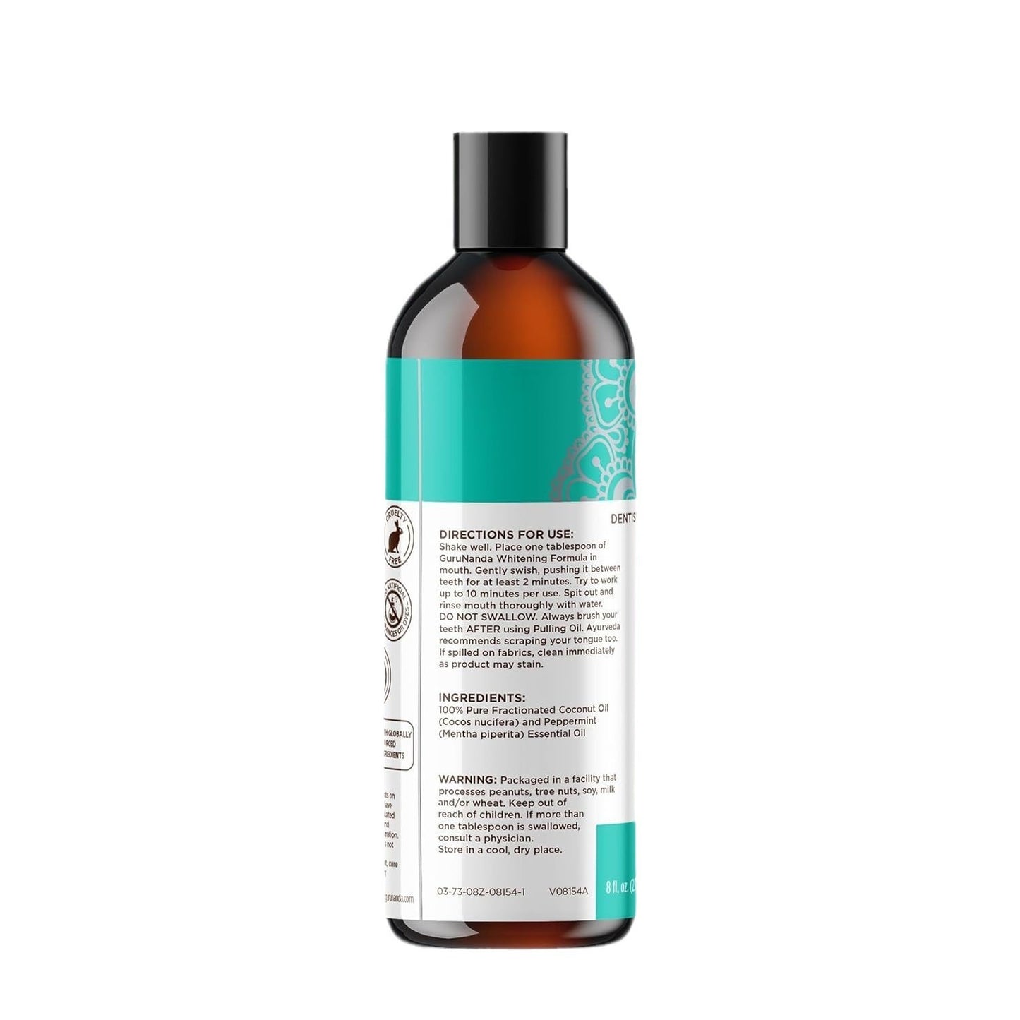 Clean Gum Halitosis Coconut Oil Mouthwash