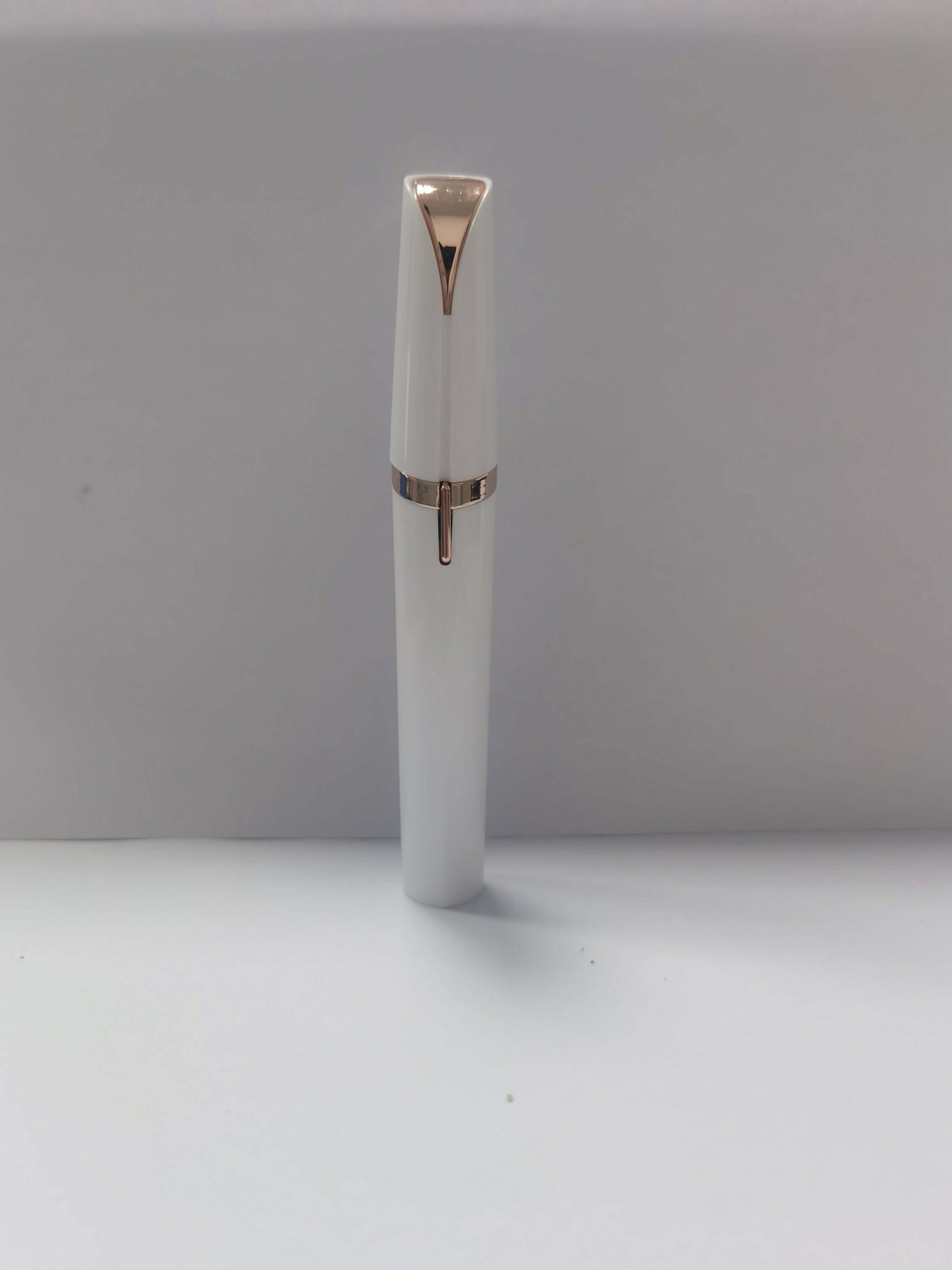 "Mini Electric Eyebrow Trimmer - Lipstick-Sized Painless Razor and Epilator with LED Light for Brows and Hair Removal"