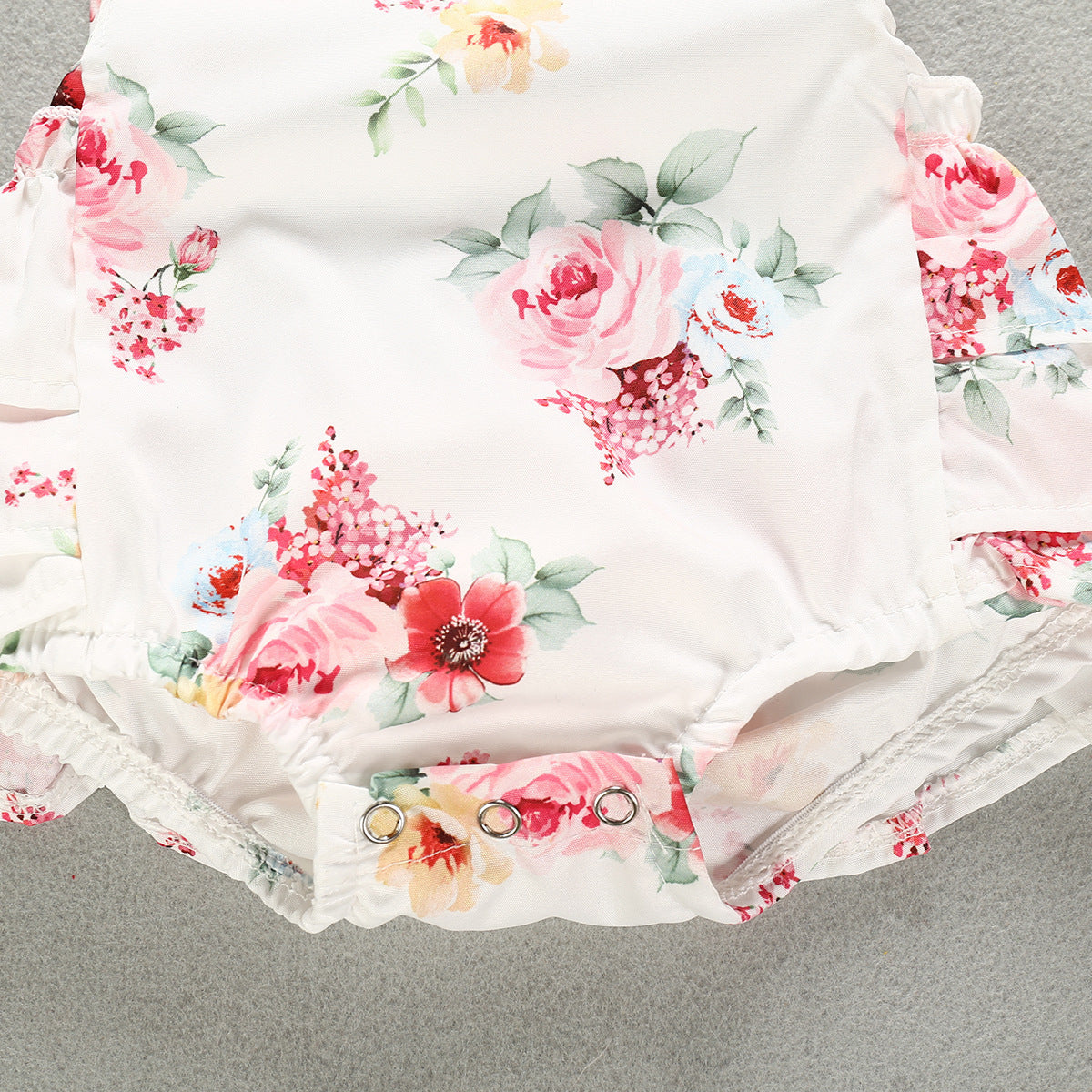"Summer Children's Floral Baby Clothing - Adorable and Breezy Outfits for Little Girls"