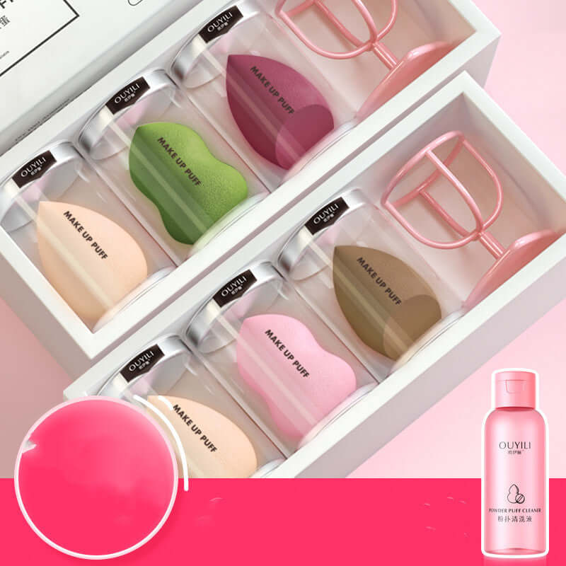 "Beauty Egg Gourd Sponge Puff – Versatile Cushion Makeup Tool for Smooth and Even Application"