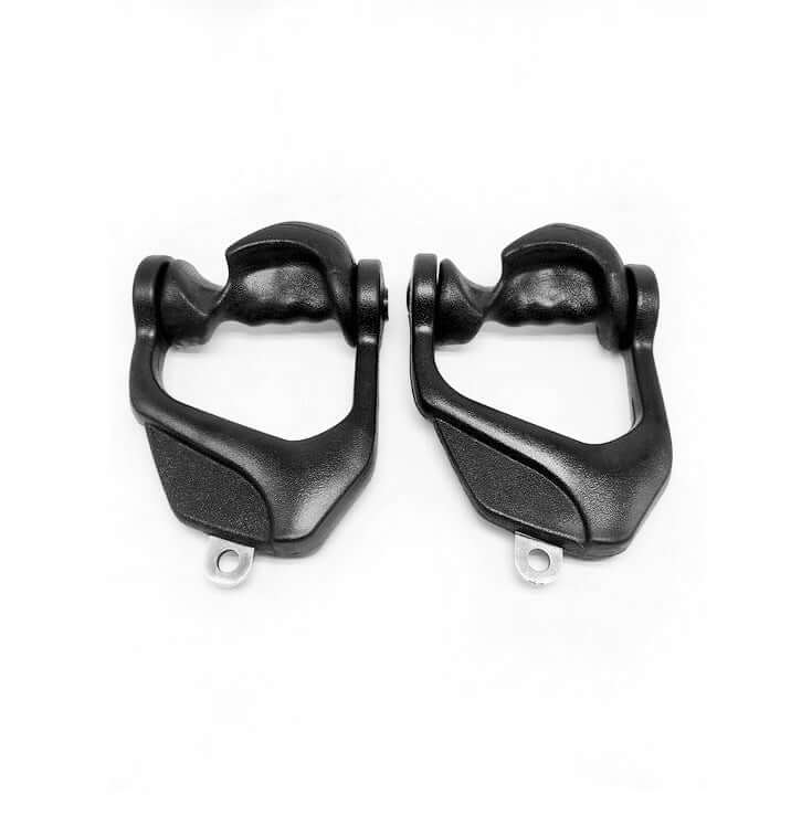 High pull-down back gym equipment handle for improved grip and control during back exercises, designed to enhance workout effectiveness and comfort.