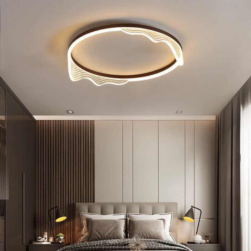 Romantic Personalized Ceiling Lighting for Study - Elegant and Customizable Light Fixture"