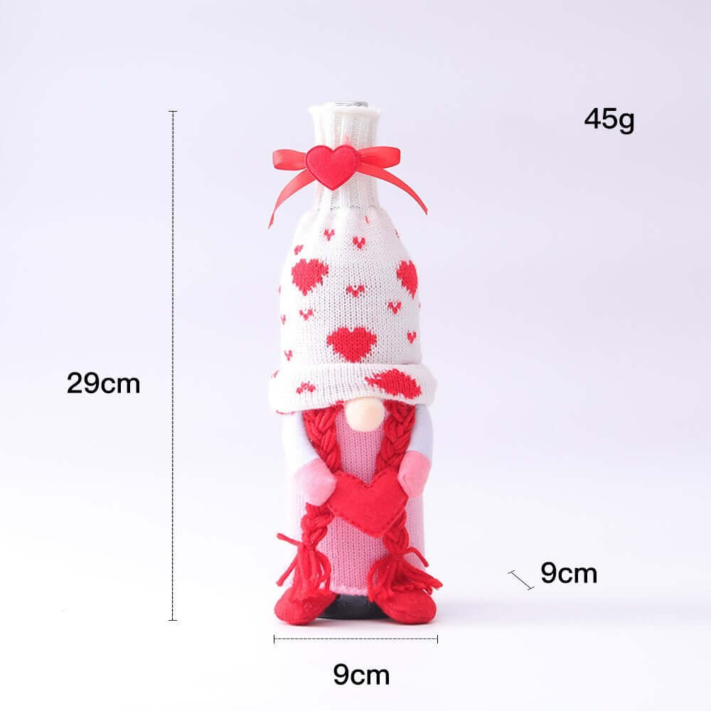 "Faceless Baby Love Wine Bottle Set - Stylish Household Product for Home Use"