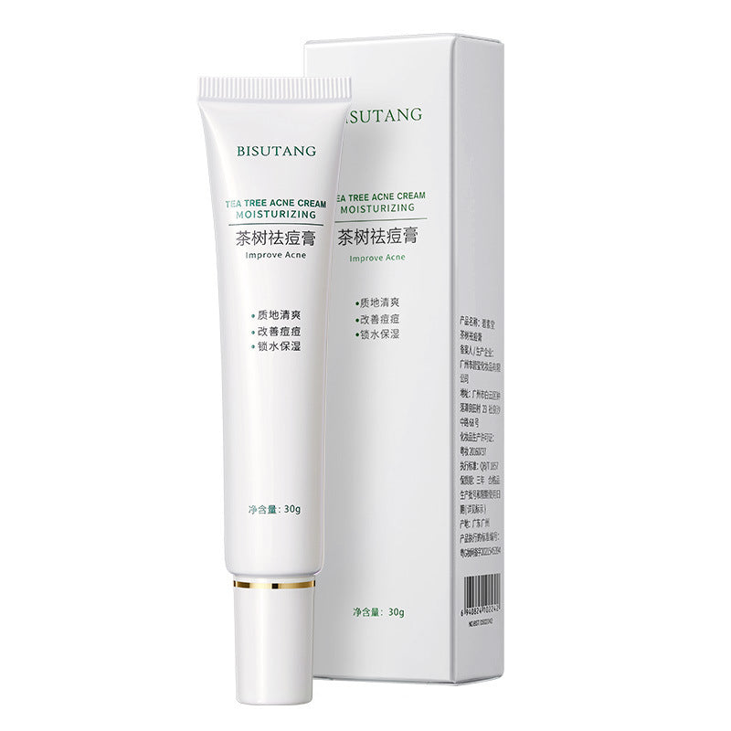 Tea Tree Acne Removing Cream Firming Elastic Moisturizing Oil Control