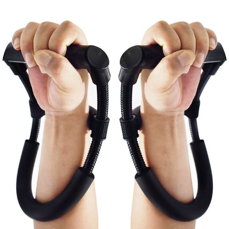 Leisure indoor fitness equipment for muscle recovery, featuring a heavy-duty gym forearm exerciser for enhanced strength and rehabilitation
