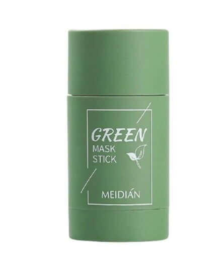 "Green Tea Clay Stick Mask - Oil Control, Anti-Acne, and Whitening Seaweed Mask for Skin Care"