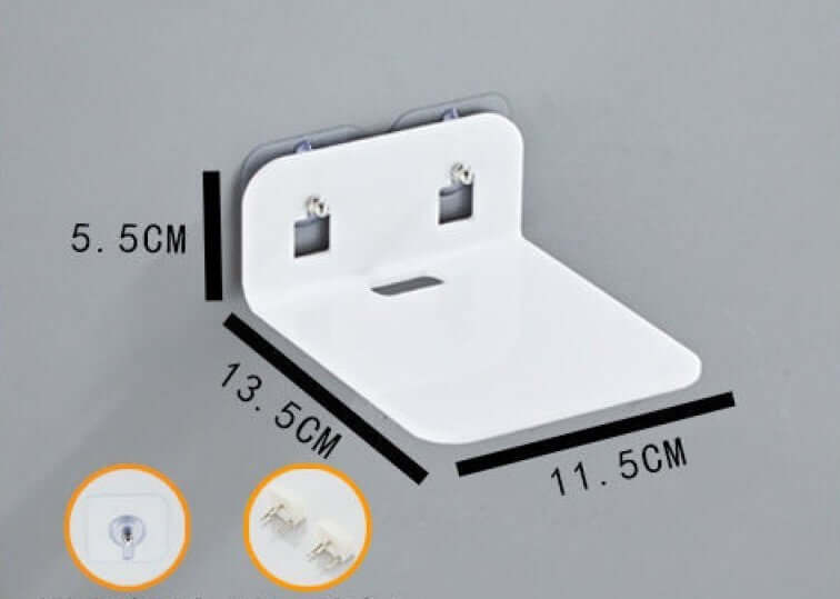 "Living Room Camera Monitoring Shelving Bracket - Adjustable Mounting Solution for Secure and Discreet Camera Placement"