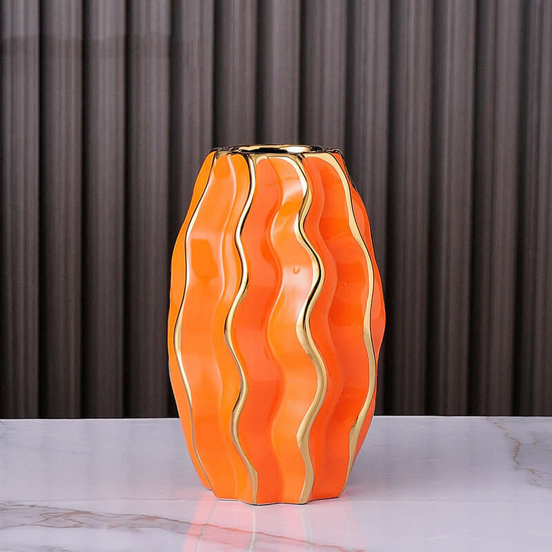 "Simple creative vase with water culture flowers for elegant home decor"