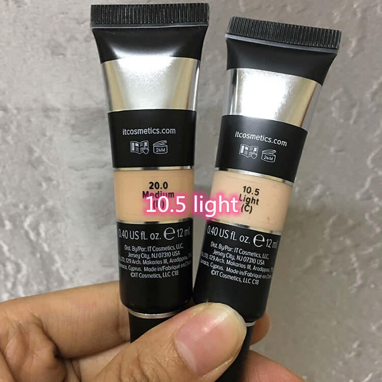 "Under-Eyes Concealer Cream – Full-Cover Face Makeup Base for Flawless Coverage and Brightening of Dark Circles"