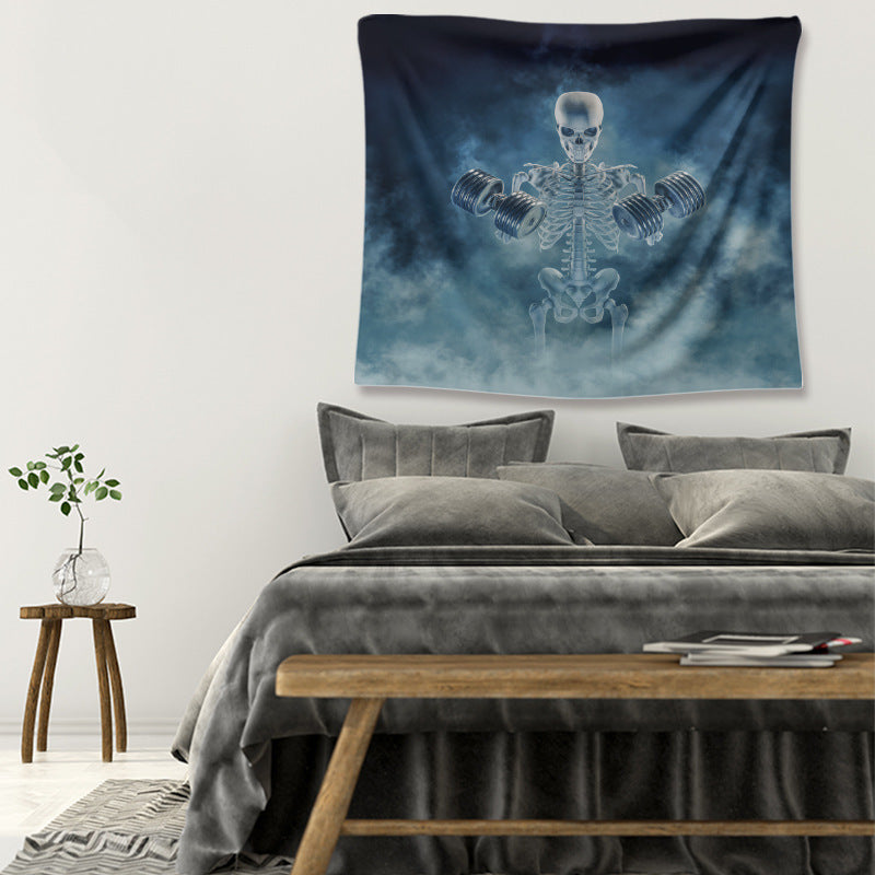 Skull Home Decor Tapestry - Edgy Wall Art for Unique and Bold Interior Design