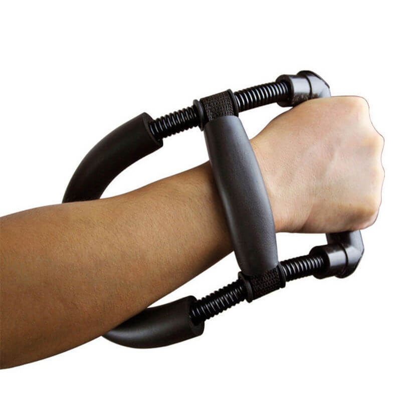 Leisure indoor fitness equipment for muscle recovery, featuring a heavy-duty gym forearm exerciser for enhanced strength and rehabilitation