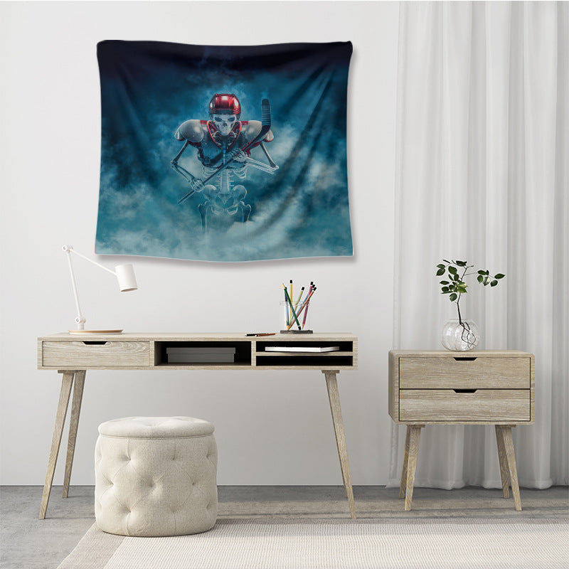 Skull Home Decor Tapestry - Edgy Wall Art for Unique and Bold Interior Design