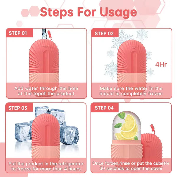 IceGlow™ Face Roller – Depuff, Tighten & Refresh Your Skin