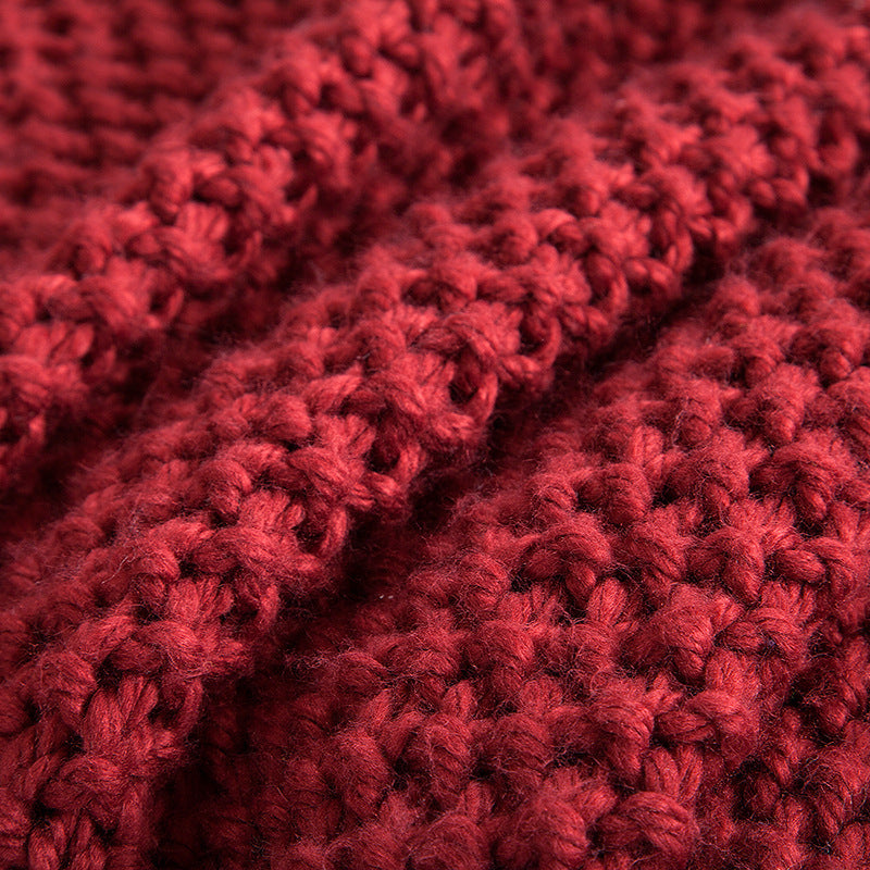 Handmade Shaggy Blanket - Cozy Home Fashion Textile for Warmth and Style