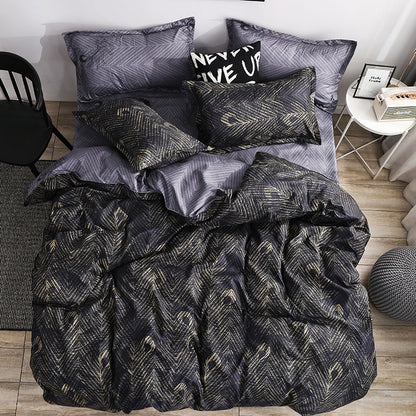 Hot-Selling Four-Piece Home Textile Bedding Set - Stylish and Comfortable for Every Bedroom